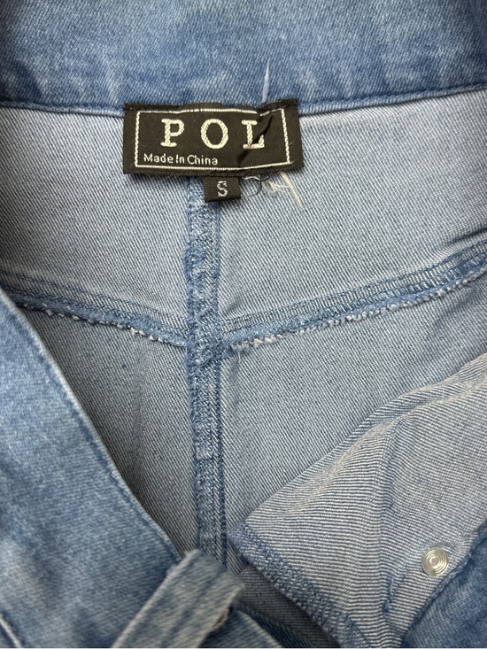 POL Dresses & Skirts - 🏛️✨ NWOT POL Denim Fringe Midi Small | Coastal Cowgirl